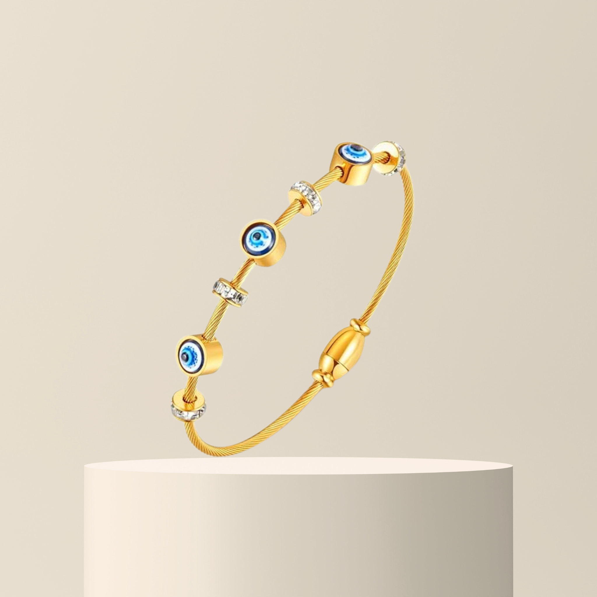 Evil Eye Anti Tarnish Bracelet