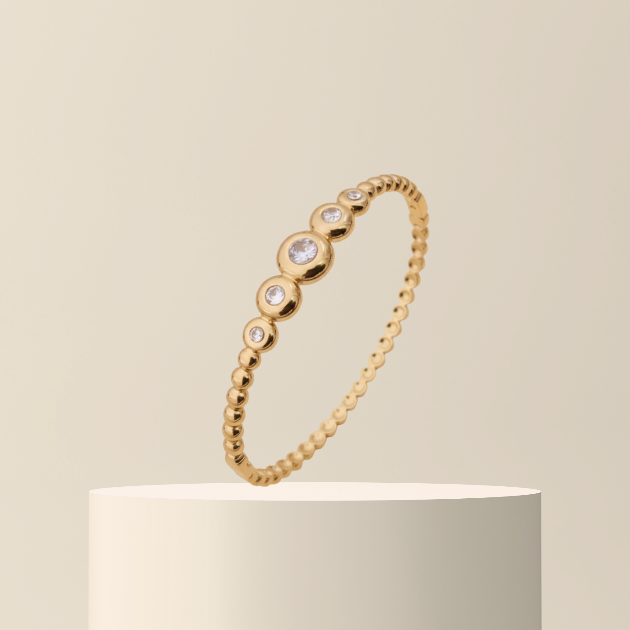 Celeste Cluster Diamond Anti Tarnish Bracelet