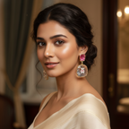 Pink Teddy Charm Dangler Earrings